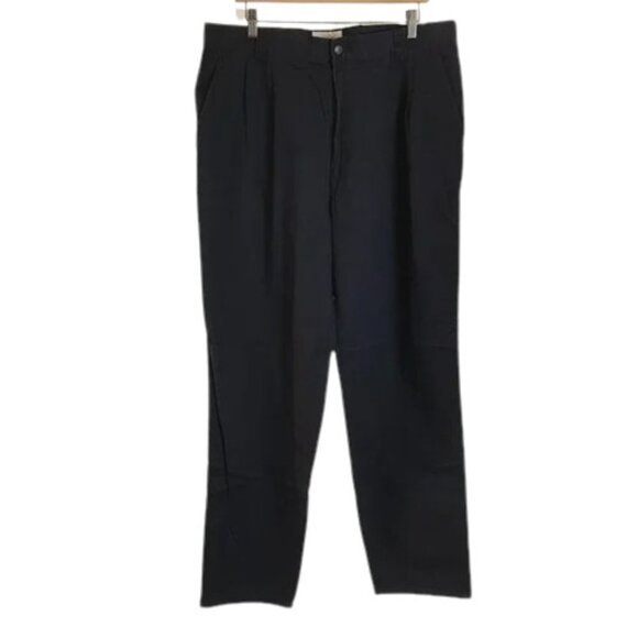 NWT Mens Size 38 38x34 Vintage Designer Armani Jeans Co Navy Blue Chino Pants